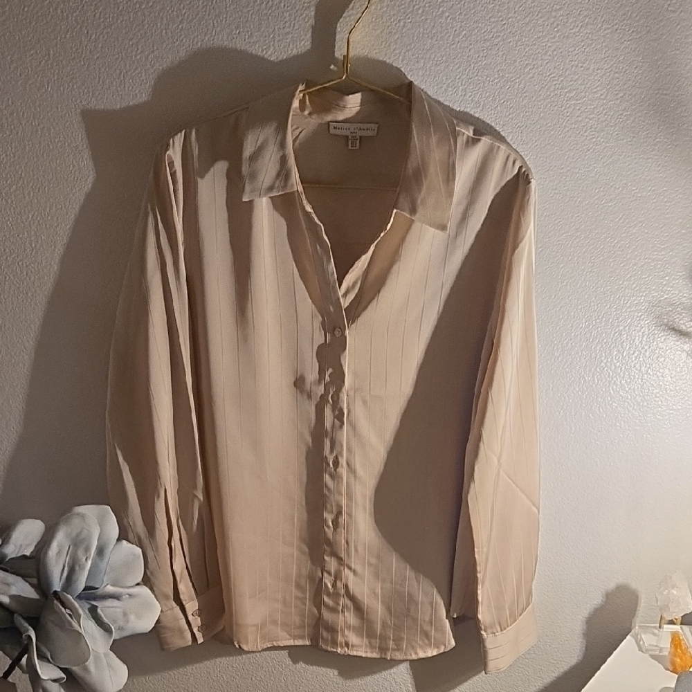 Women's Cream Blouse